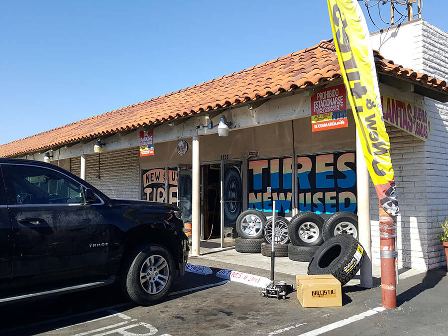 Used and new clearance tires near me